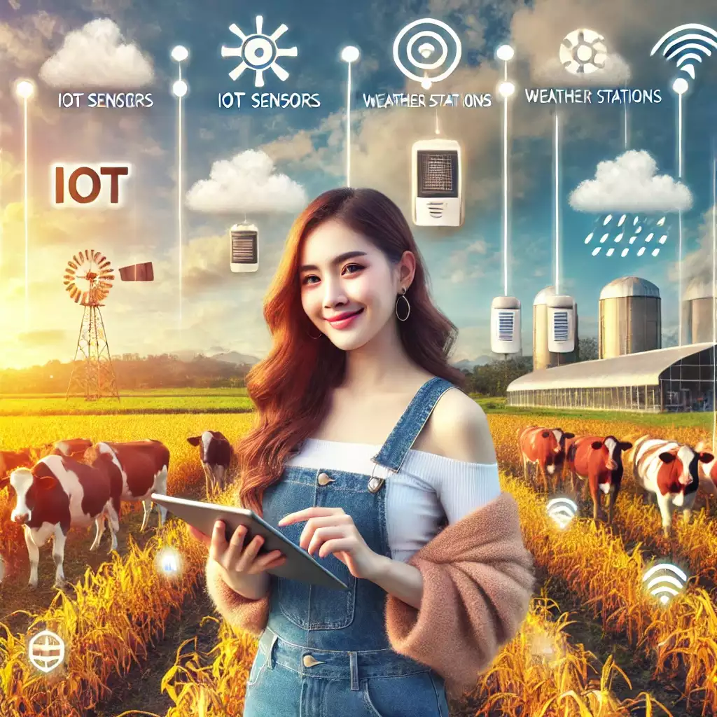 IoT in Agriculture: Enhancing Productivity and Sustainability